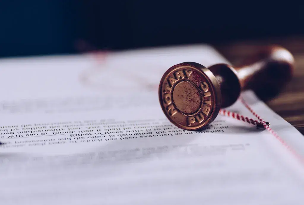 Certify / Notarize documents